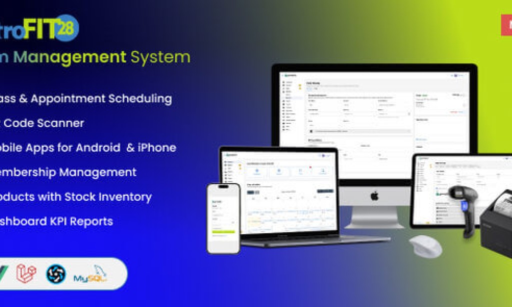 NitroFIT28 v5.6.4 – Fitness & Gym Management System PHP Script