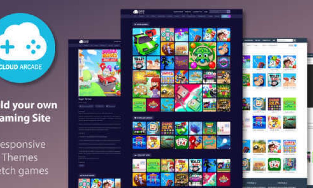 CloudArcade v2.1.3 Nulled – HTML5 / Web Game Portal CMS PHP Script