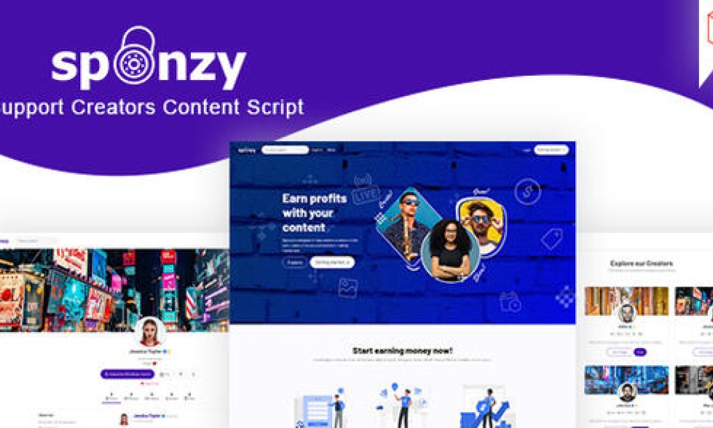 Sponzy v6.8 – Support Creators Content Script