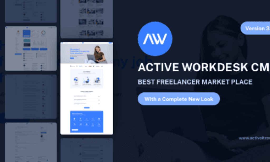 Active Workdesk CMS v3.5.0 Nulled – PHP Script
