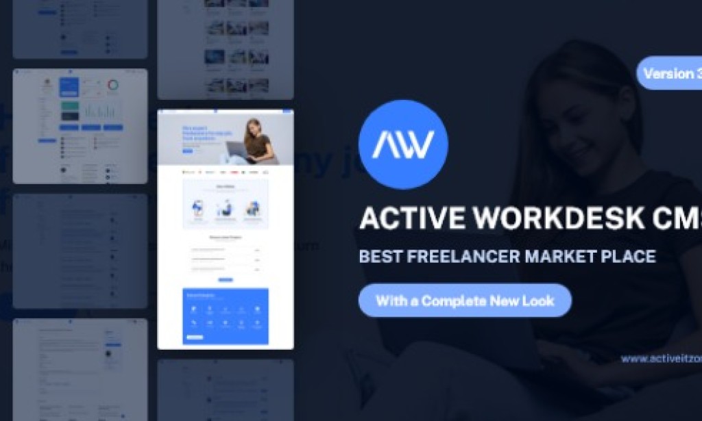 Active Workdesk CMS v3.5.0 Nulled – Laravel PHP Script