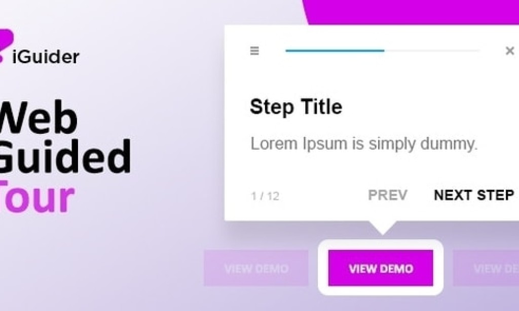 iGuider – Webpage UI Help Tour v5.5 – jQuery and CSS3