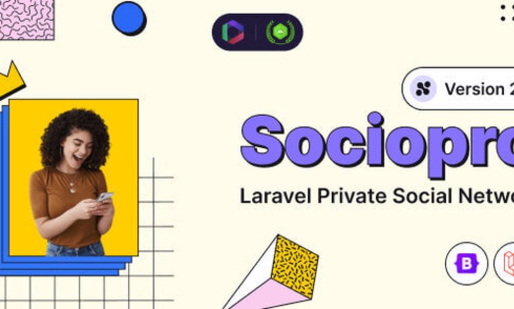 Sociopro v2.6.1 Nulled – Laravel Private Social Network PHP Script