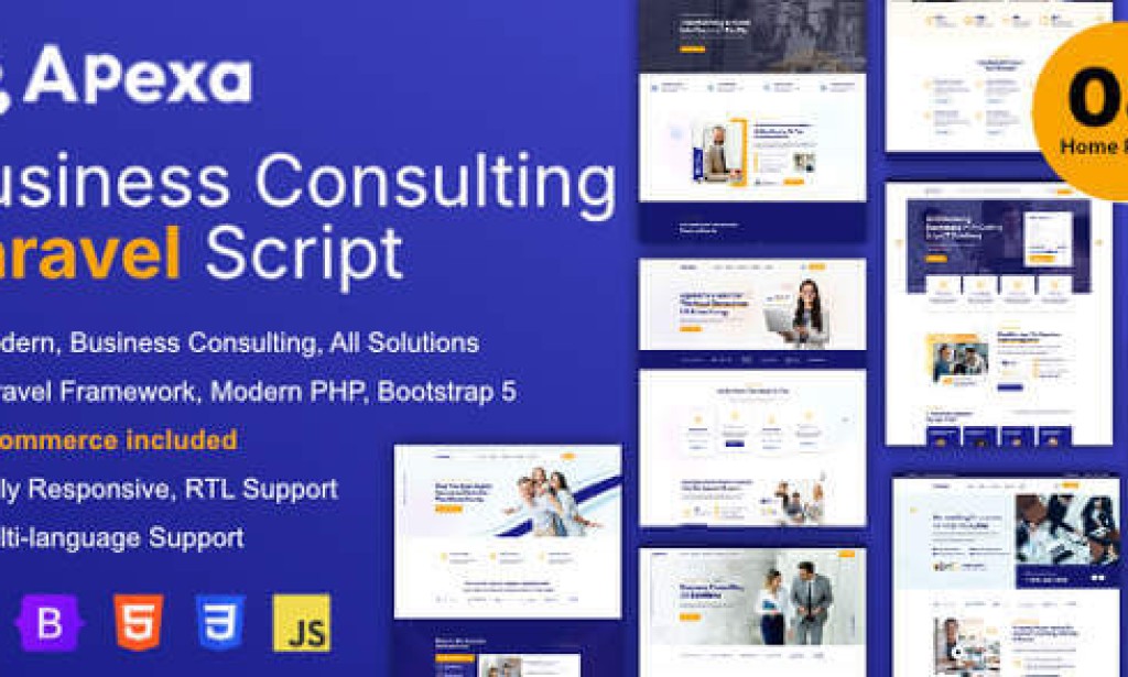 Apexa v1.4.0 Nulled – Multi-Purpose Business Consulting Laravel Script
