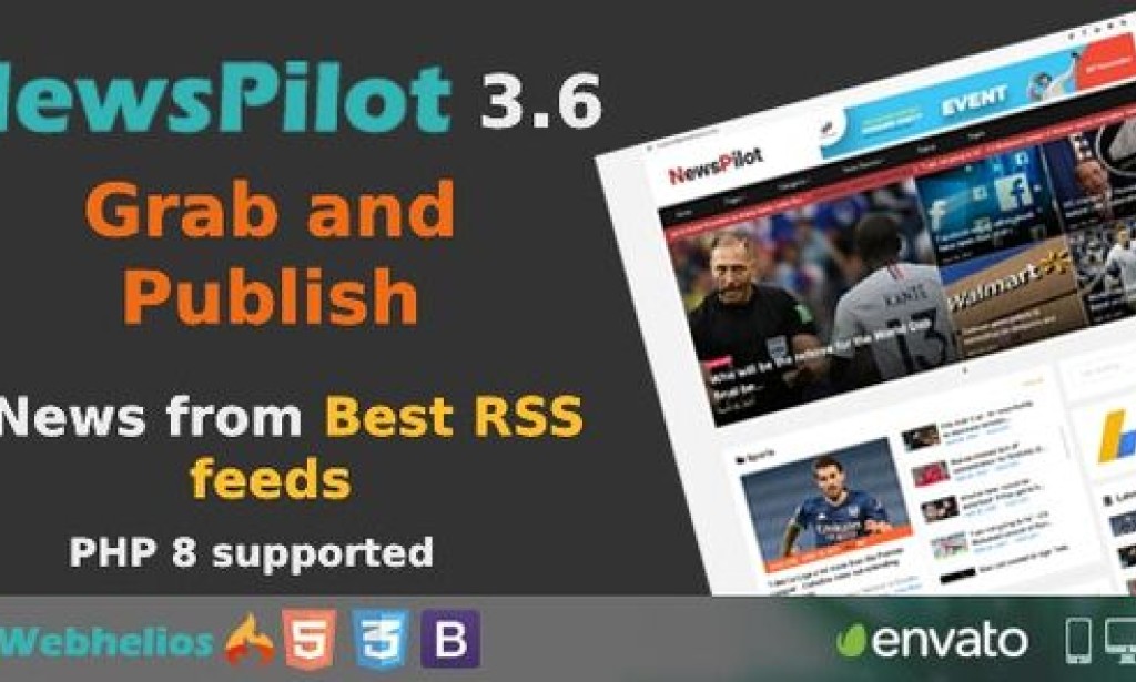 NewsPilot v3.6 – Automatic News Aggregator & Script