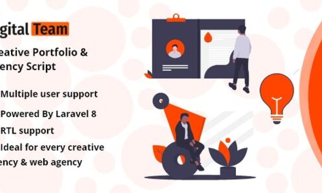 DigitalTeam v2.0 – Creative Portfolio & Agency Script