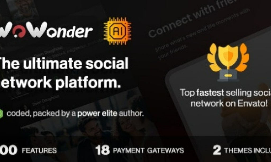 WoWonder v4.3.1 Nulled – The Ultimate PHP Social Network Platform Script