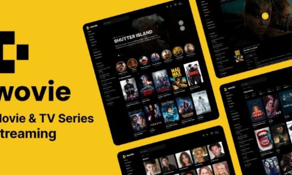Wovie v5.1.0 – Movie and TV Series Streaming Platform Script