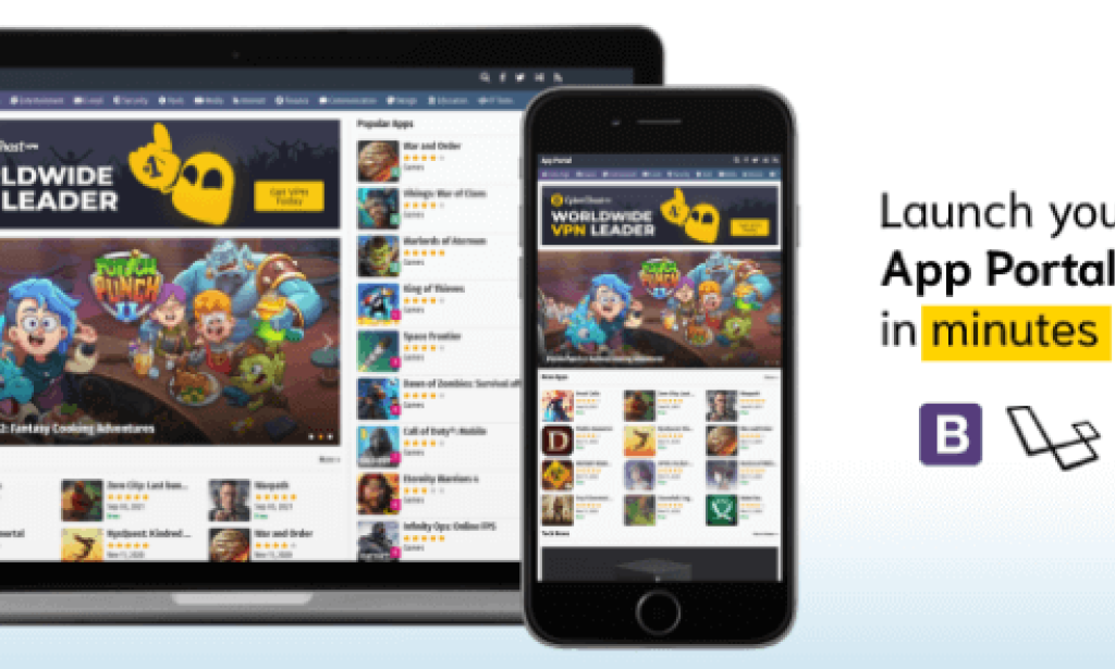App Portal v1.5 – App-listing Platform PHP Script