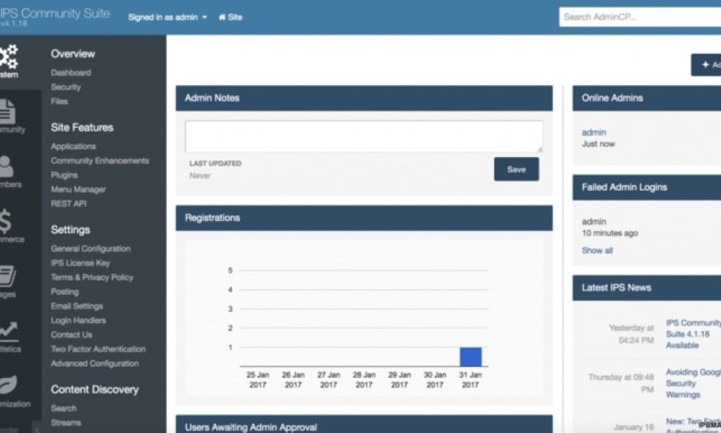 Invision Power Board Nulled v4.5.4 – Community, Forum, CMS, eCommerce Software