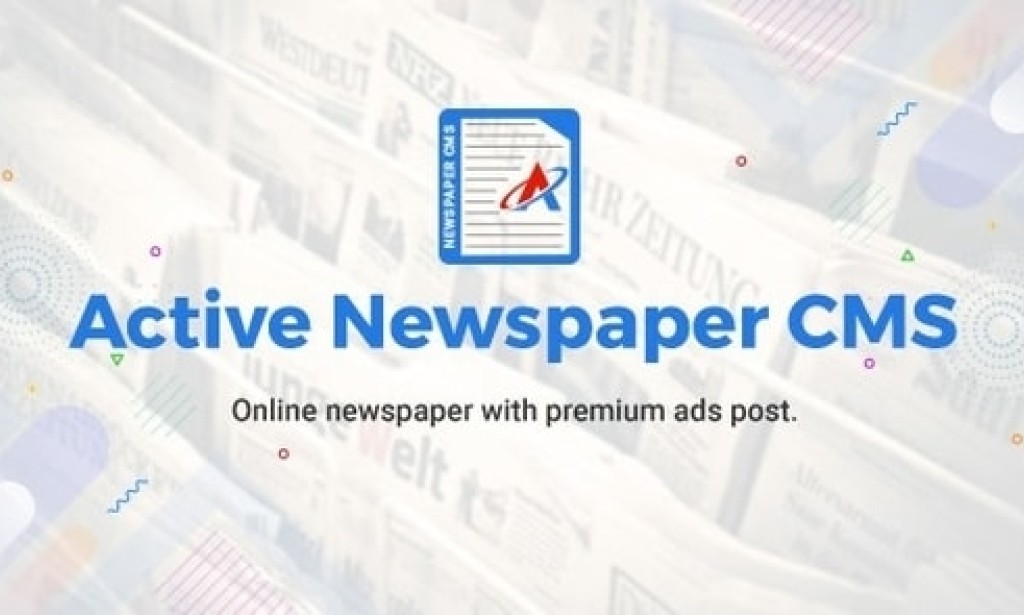 Active Newspaper CMS v3.1 Nulled PHP Script