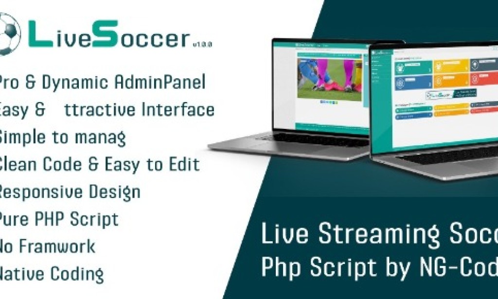Live Stream Soccer CMS v1.0 – Football Live Score PHP Script