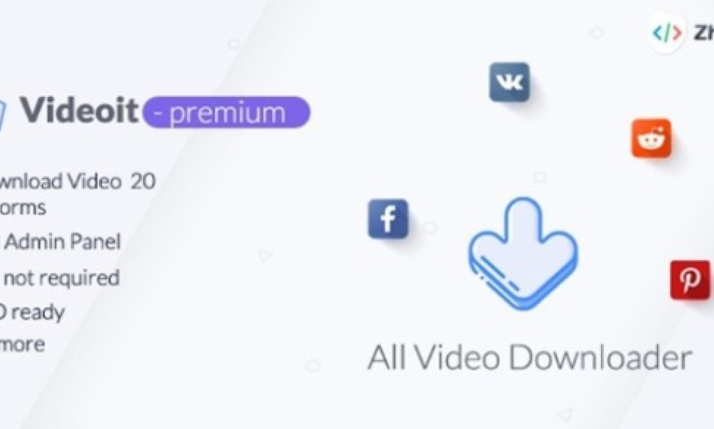 Videoit v1.1.6 – All Video Downloader PHP Script