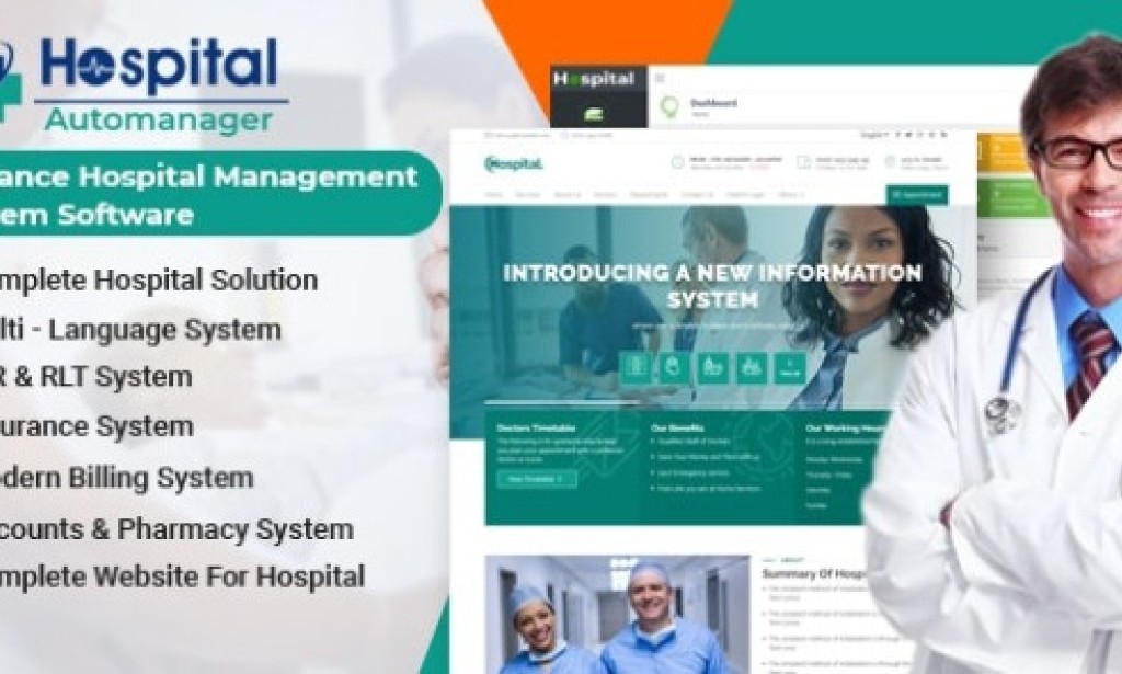 Hospital AutoManager v1.5 – Advance Hospital Management System Software Free