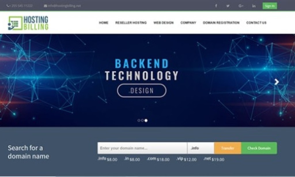 Hosting Billing v1.4 – Domain and Web Hosting Invoicing System with CMS Script