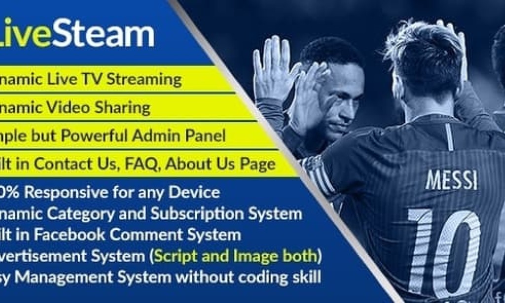 LiveStream – Online Video and Live Streaming Management System