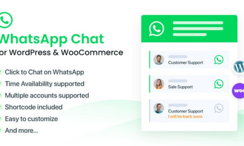WhatsApp Chat WordPress v3.8.1 – Plugin