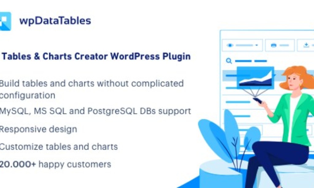 wpDataTables v7.3.6 – Tables and Charts Manager for WordPress Plugin