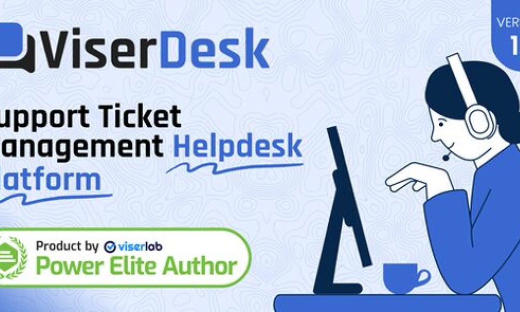 ViserDesk v1.1 Nulled – Support Ticket Management Helpdesk Platform Script