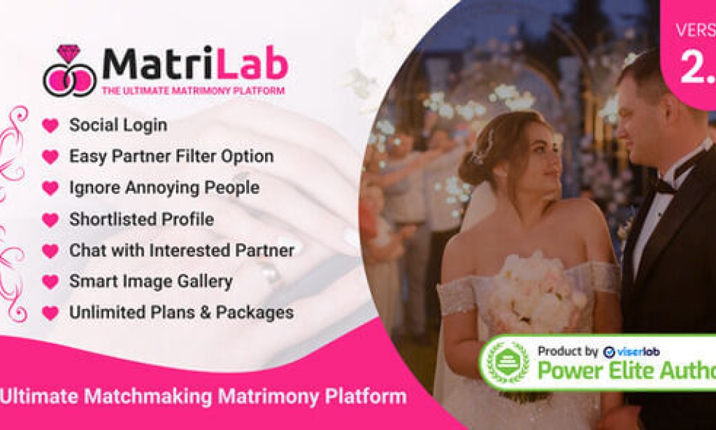 MatriLab v2.3 Nulled – Ultimate Matchmaking Matrimony Platform Script