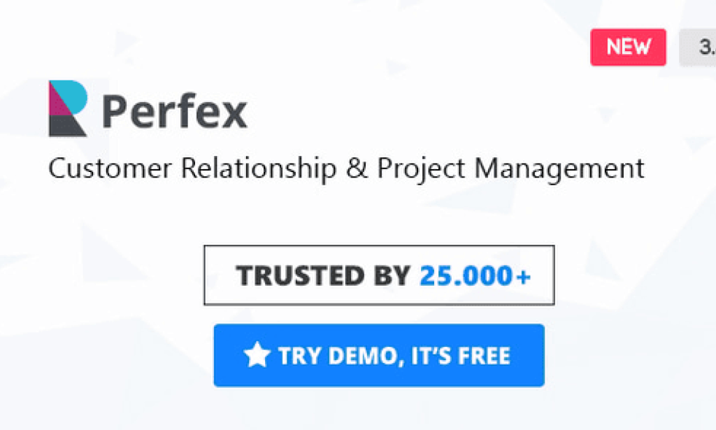 Perfex v3.4.1 – Powerful Open Source CRM PHP Script