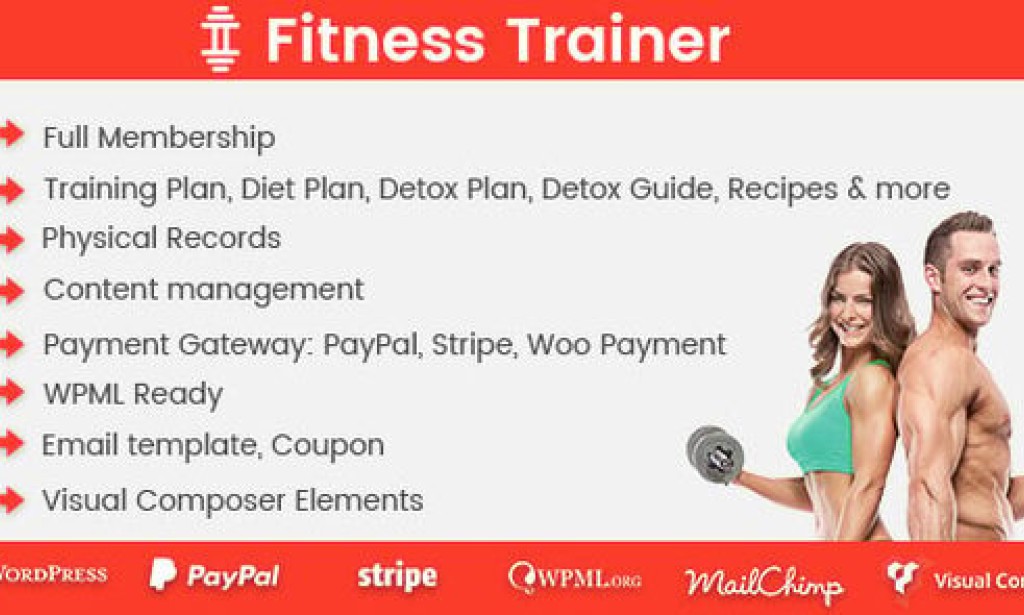 Fitness Trainer v1.7.1 – Training Membership Plugin