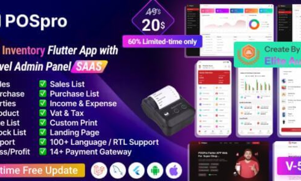 POS Pro v6.1 Nulled – Advanced POS & Inventory Management System | POS SaaS Solution