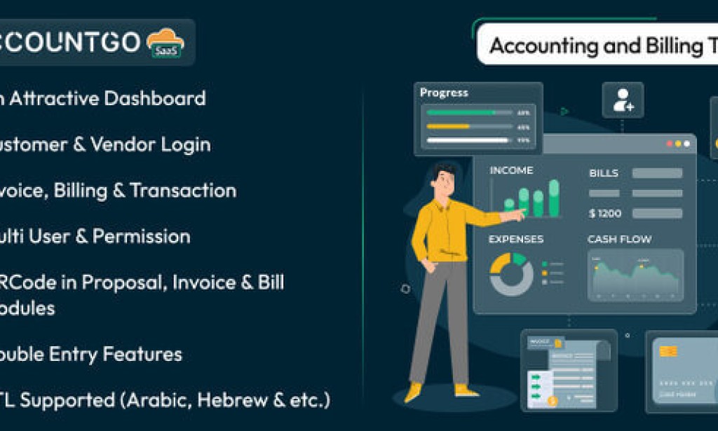 AccountGo SaaS v8.0 Nulled – Accounting and Billing Tool PHP Script