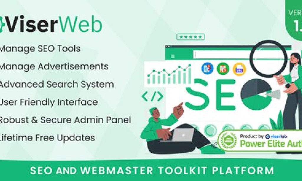 ViserWeb v1.0 Nulled – SEO and Webmaster Toolkit Platform PHP Script