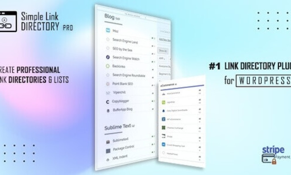 Simple Link Directory Pro v14.9.7 Nulled – WordPress Plugin