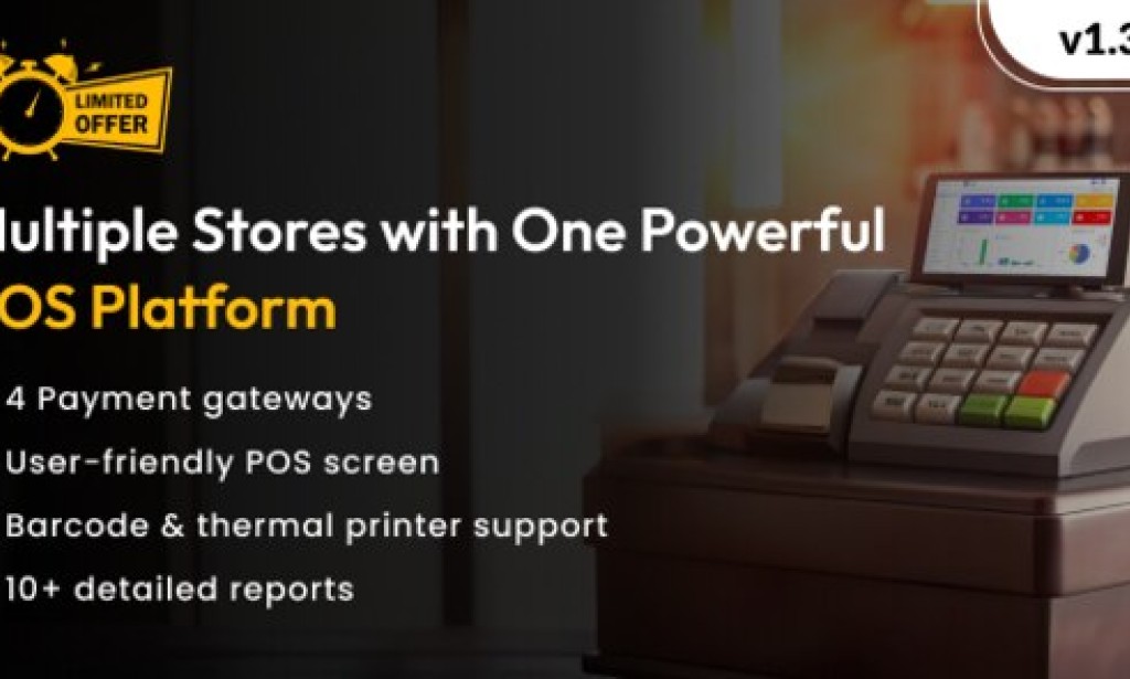 InfyPOS-SaaS v2.1.0 – POS Saas for Multi Store / Outlets – Built on Laravel + React JS Script