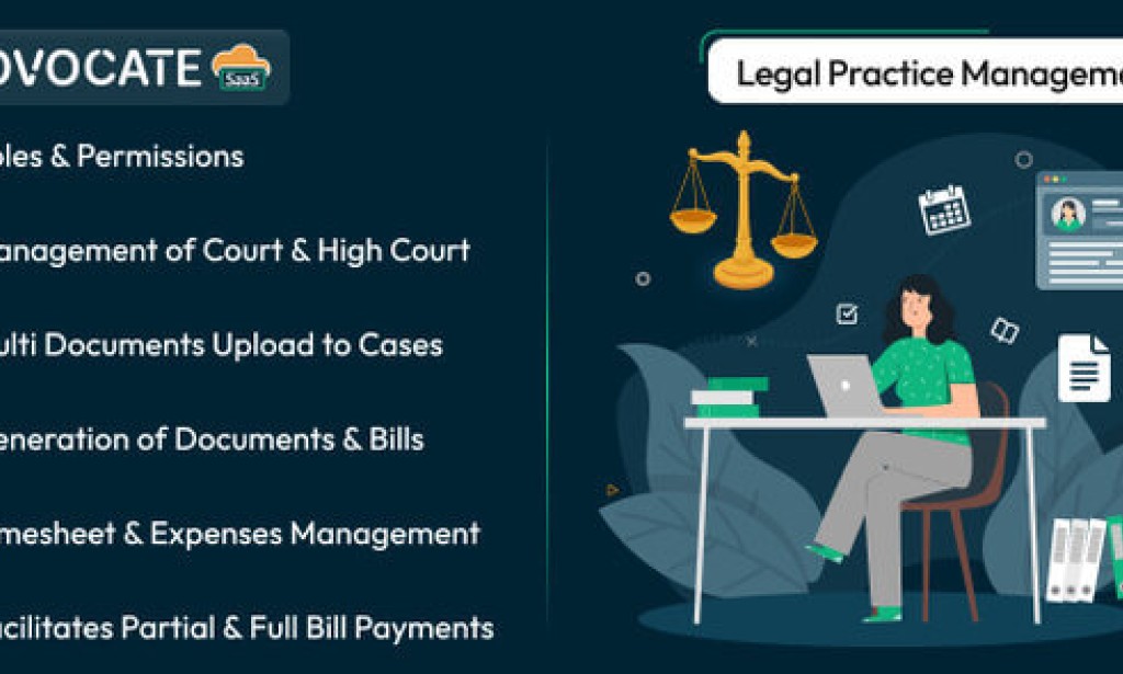 Advocate SaaS v4.3 Nulled – Legal Practice Management PHP Script