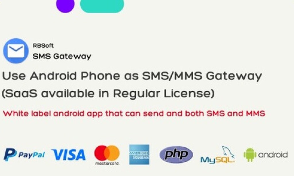 SMS Gateway v10.0 – Use Your Android Phone as SMS/MMS Gateway (SaaS) Script