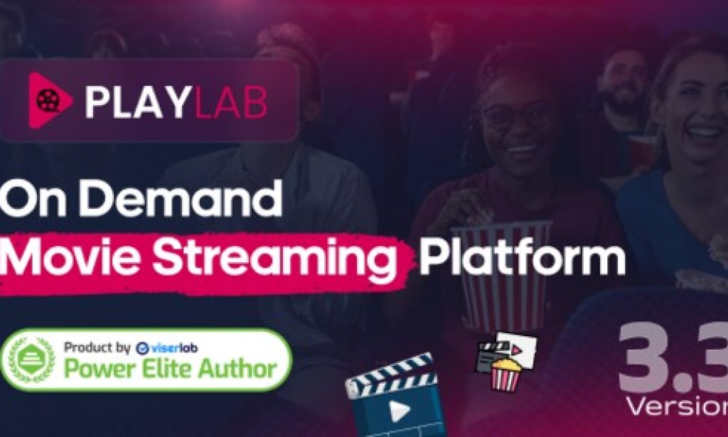 PlayLab v3.3 Nulled – On Demand Movie Streaming Platform PHP Script