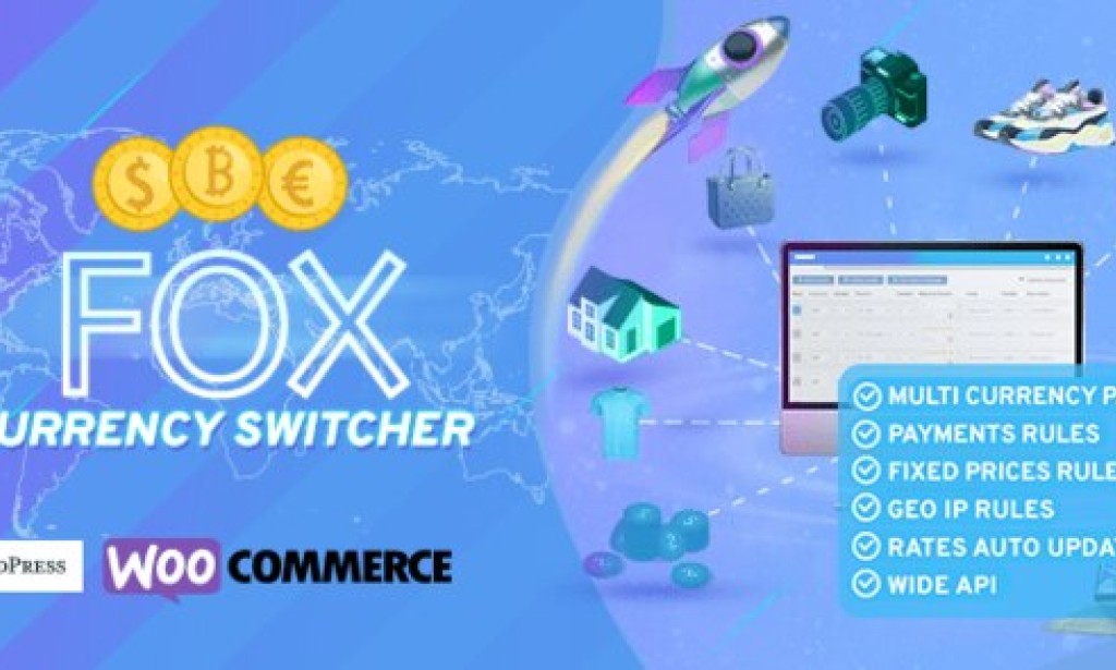 FOX v2.4.4 – Currency Switcher Professional for WooCommerce Plugin