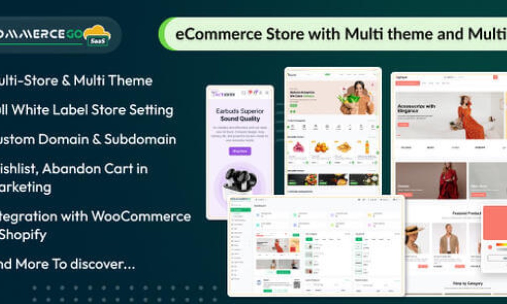 eCommerceGo SaaS v8.6 Nulled – eCommerce Store with Multi Theme and Multi Store Script