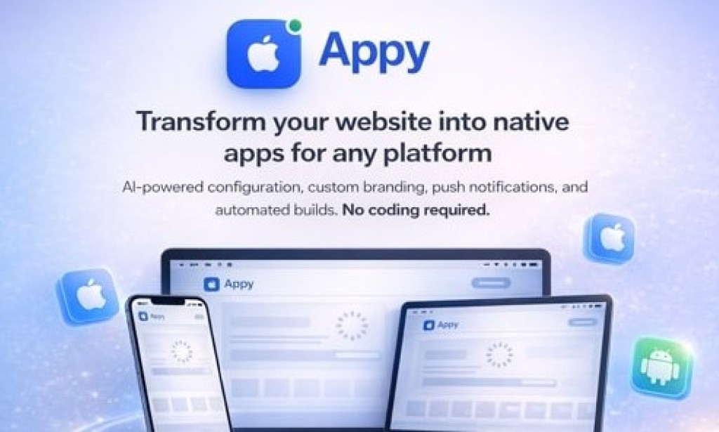 Appy v1.1.2 – AI-Powered No-Code Mobile App Builder SaaS Platform Script