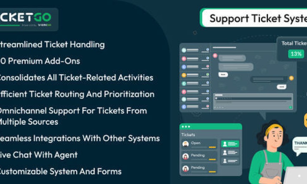 TicketGo v6.3 Nulled – Support Ticket System PHP Script