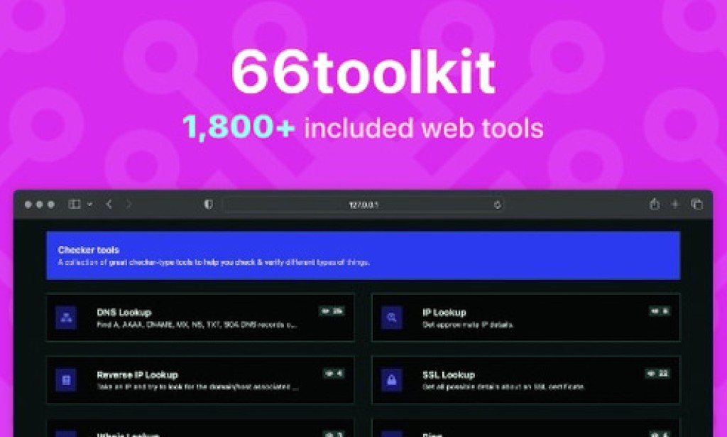 66toolkit v42.0.0 Nulled – Ultimate Web Tools System (SAAS) PHP Script