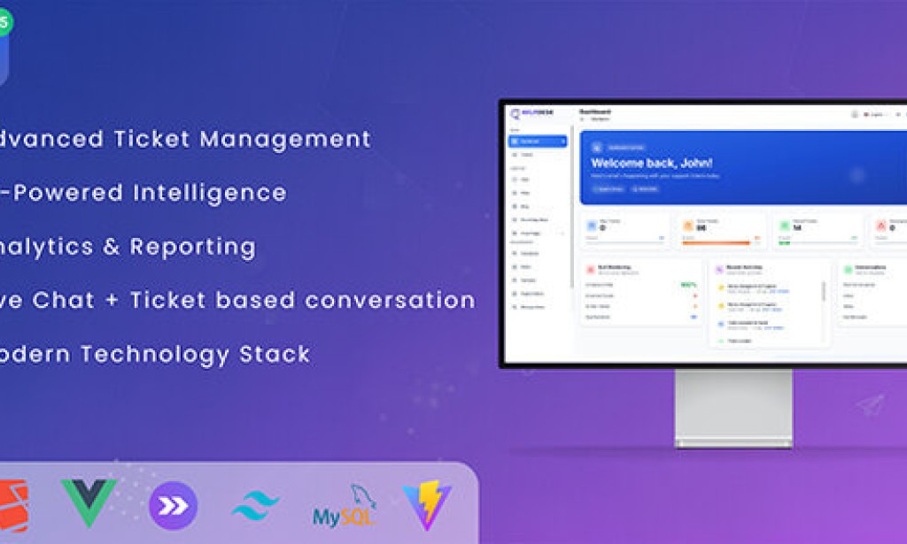 HelpDesk Pro v5.1.0 Nulled – AI-Powered Ticket Management & Customer Support System Script