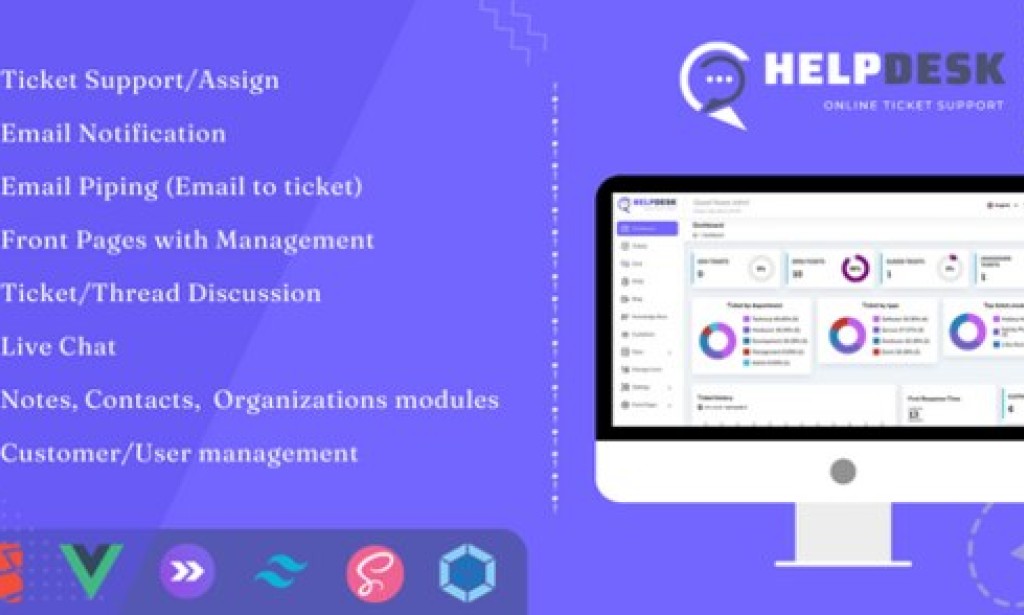 HelpDesk Pro v5.1.0 Nulled – Comprehensive Online Ticketing and Support Management System Script