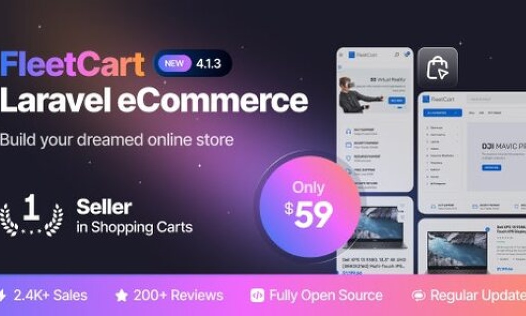 FleetCart v4.7.11 Nulled – Laravel Ecommerce CMS Script