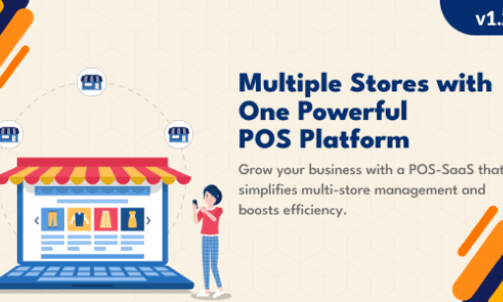 InfyPOS-SaaS v1.3.2 – Multi Store / Outlets Management – Built on Laravel + React JS Script