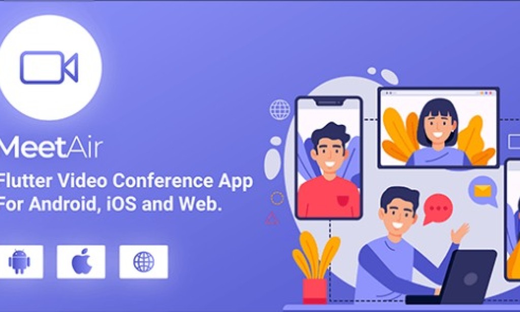 MeetAir v1.2.2 – iOS and Android Video Conference App for Live Class, Meeting, Webinar, Online Training Source Code