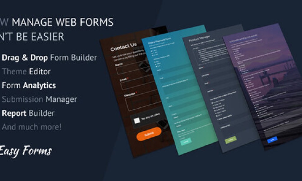 Easy Forms v2.4 Nulled – Advanced Form Builder and Manager PHP Script
