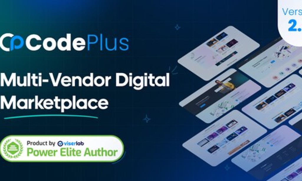 CodePlus v2.3 Nulled – Multi Vendor Digital Marketplace Script