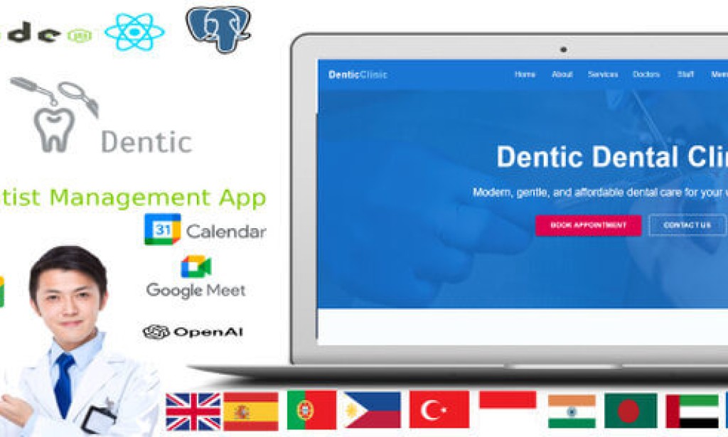 Dentic v1.1.0 – The AI Smart Solution for Dental Clinics PHP Script
