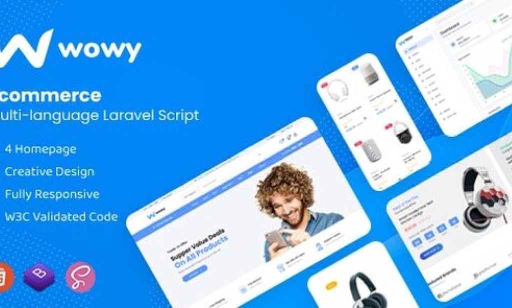 Wowy v1.30.9 Nulled – Multi-language Laravel eCommerce Script
