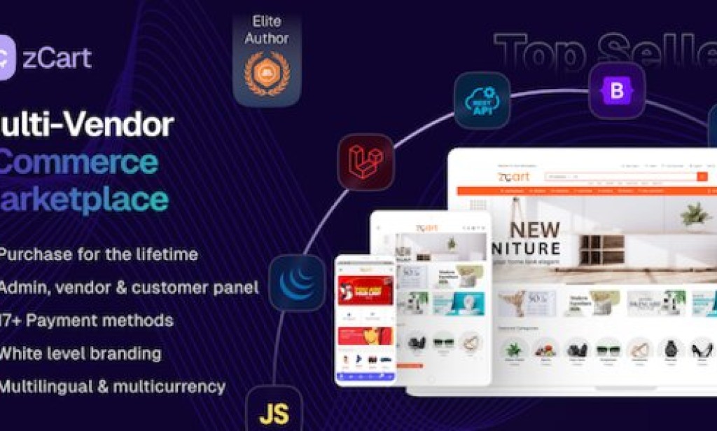 zCart v2.19.0 Nulled – Multi-Vendor eCommerce Marketplace PHP Script