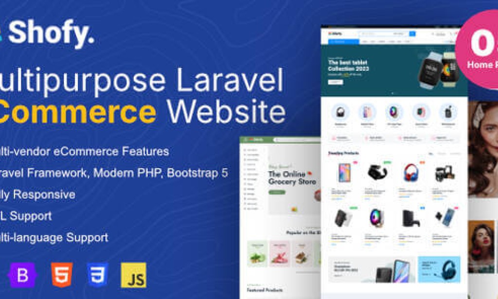 Shofy v1.3.8 Nulled – eCommerce & Multivendor Marketplace Laravel Platform Script